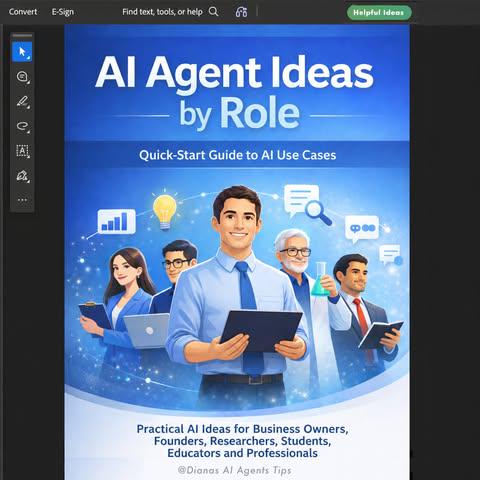FREE: AI Agents Ideas For You (Inspiration .PDF)🌟