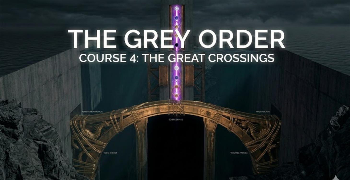 COURSE 4: THE GREAT CROSSINGS