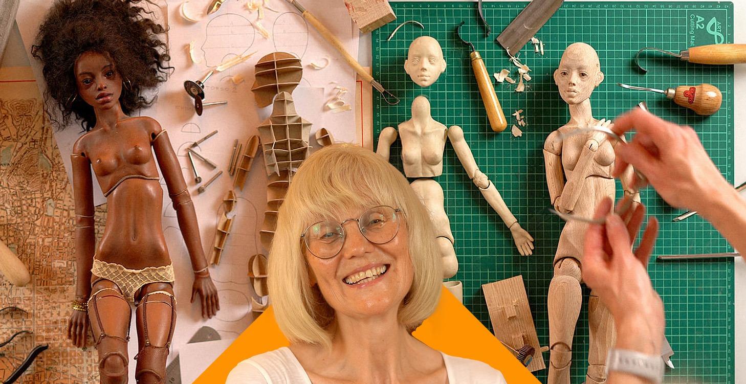 Carving the Wooden Jointed Figure