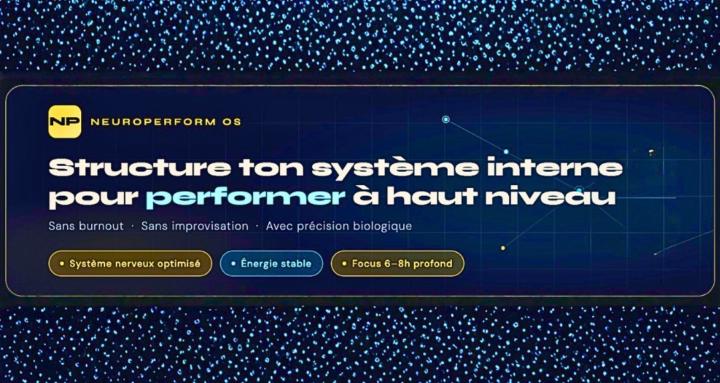 ⚜️ NeuroPerform OS 🧠
