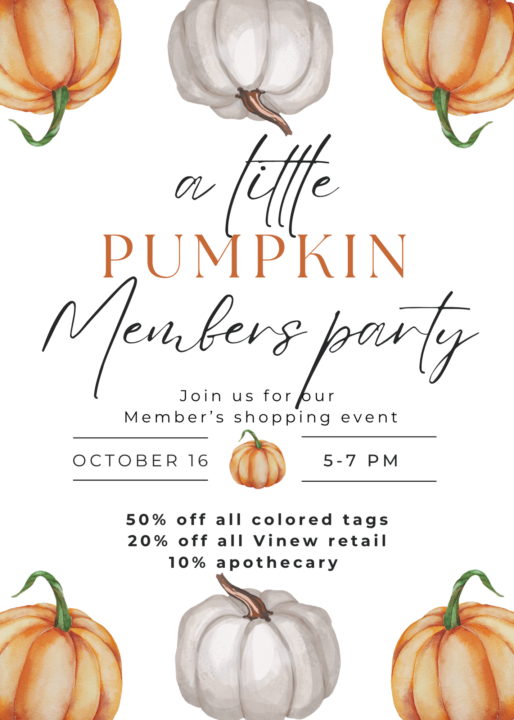 October Members party