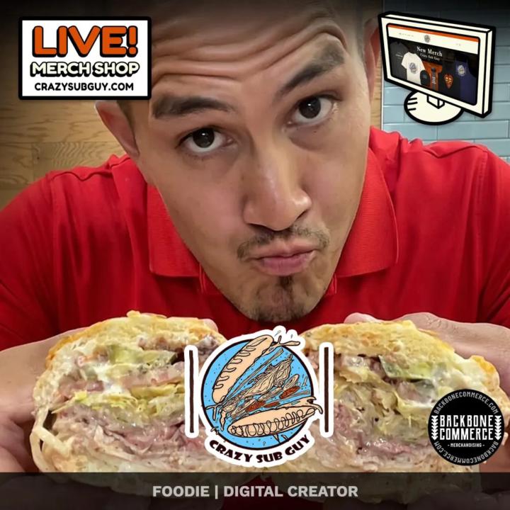 That Crazy Sub Guy Launches Web Store! 🥖