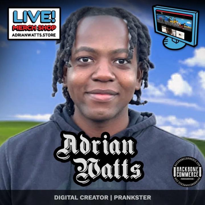 Digital Creator & Prankster Adrian Watts Launches Merch Store!
