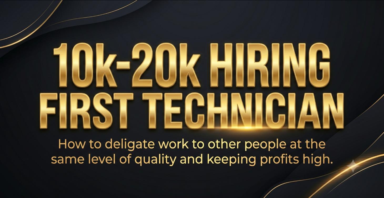 10k-20k (Hiring Technicians)