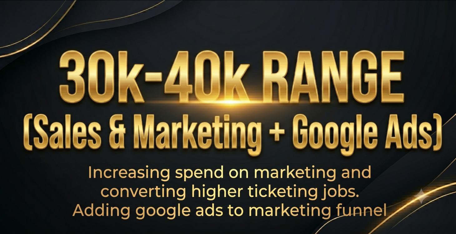 30k-40k (Sales & Marketing + Google Ads)