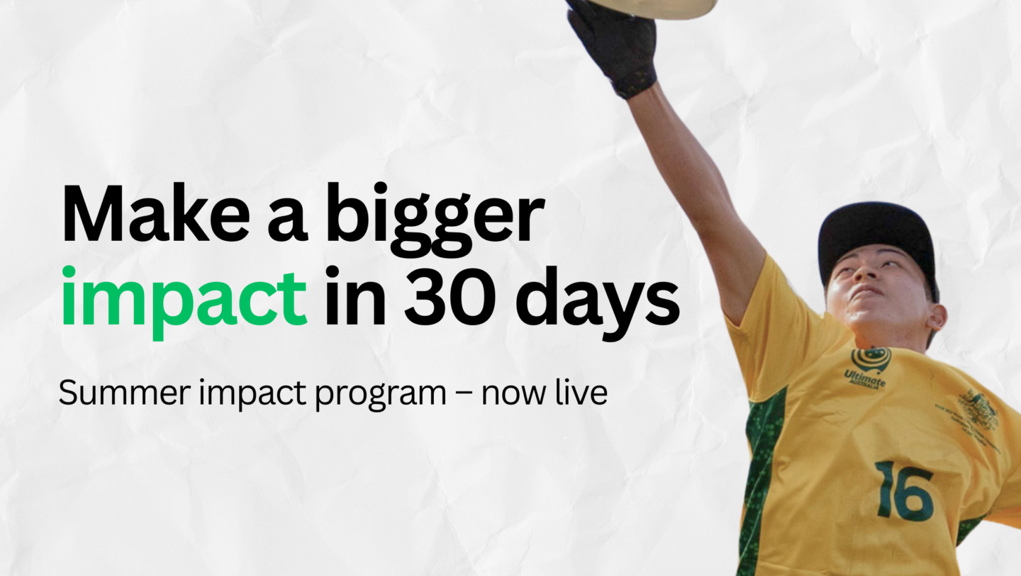 Summer Impact Program 🥏
