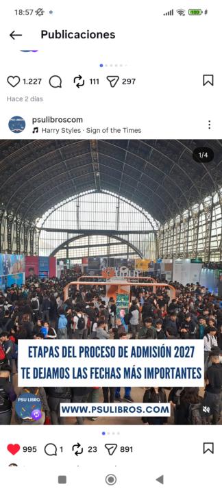 Fechas importantes!!!