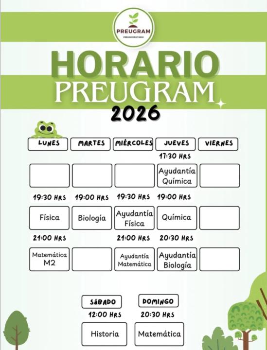 Preu gratuito todas las materias! 📚 @preugram