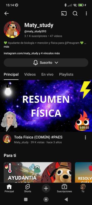 Recomendando Profes (parte.5)