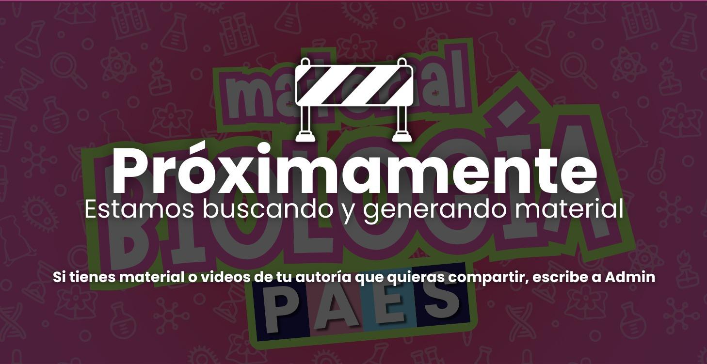 🚧 Material gratuito Biología 🩷