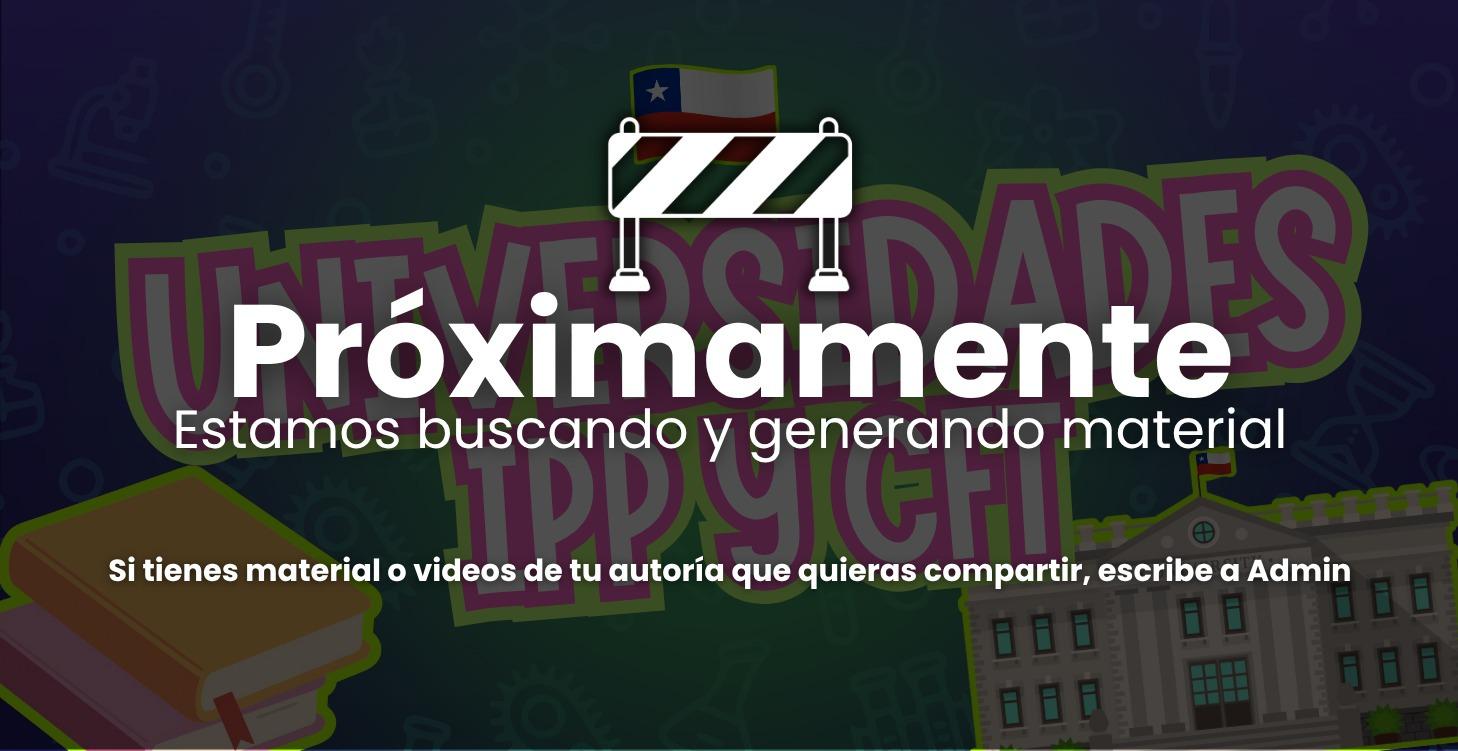 🚧 UNIVERSIDADES, IPP Y CFT EN CHILE 🇨🇱