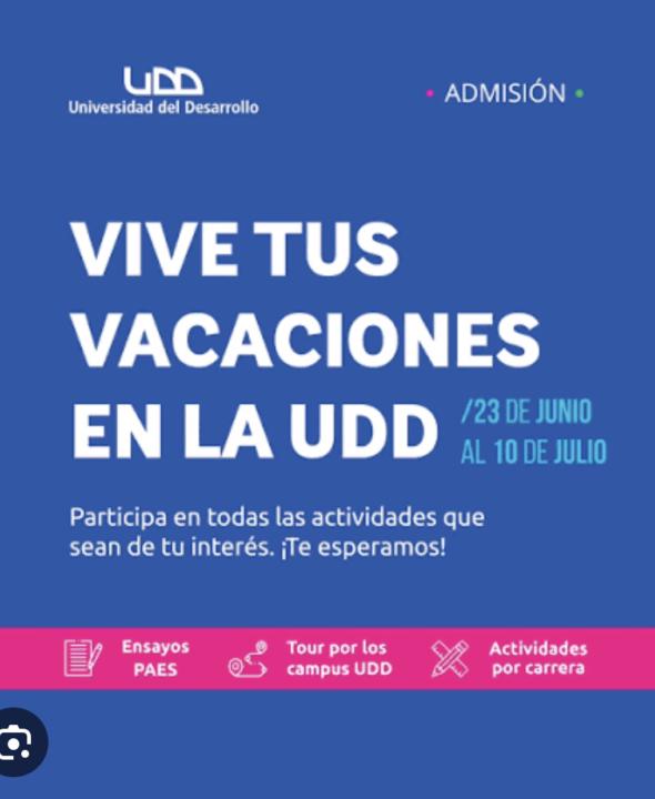 Santiago - UDD - Junio/Julio (TODAS LAS PRUEBAS!!) 