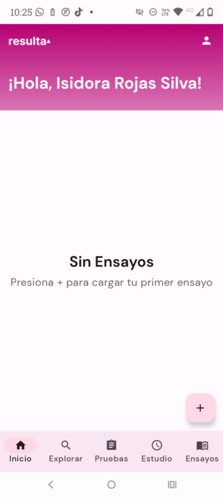 Aplicación para la PAES 