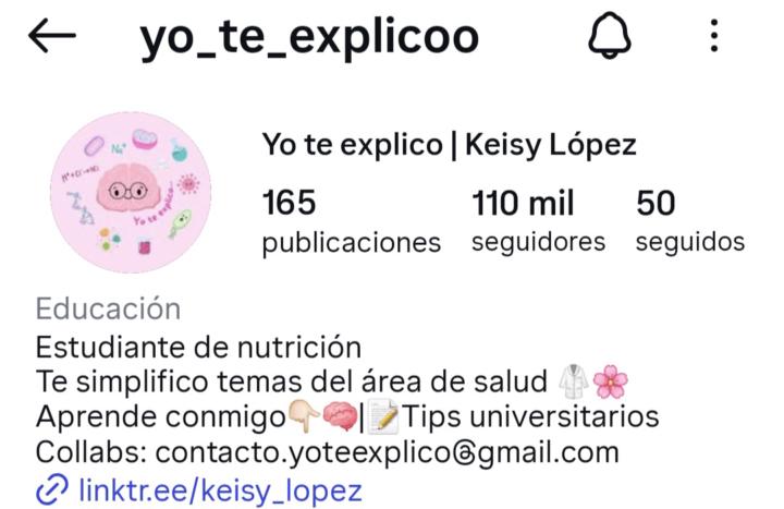 Recomendación Biología