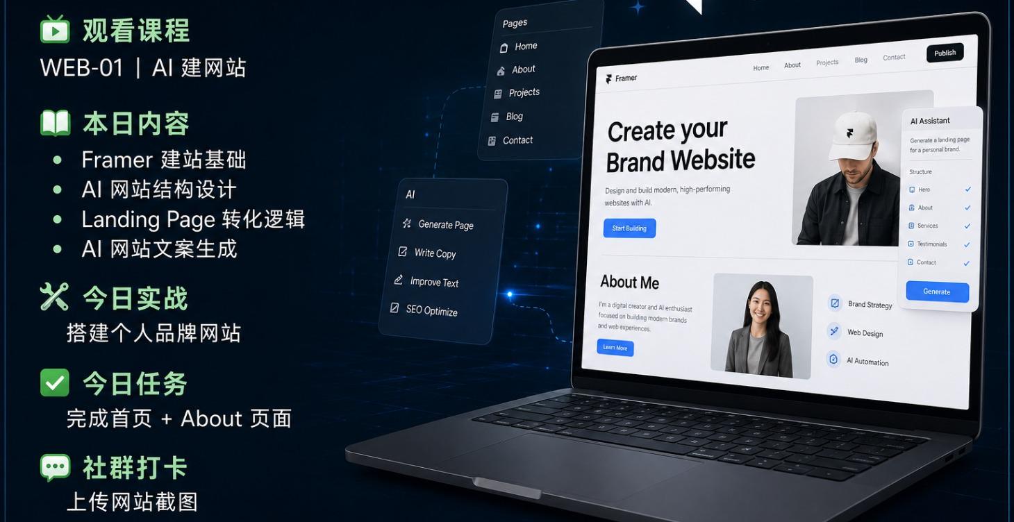 模块4｜AI 建网站