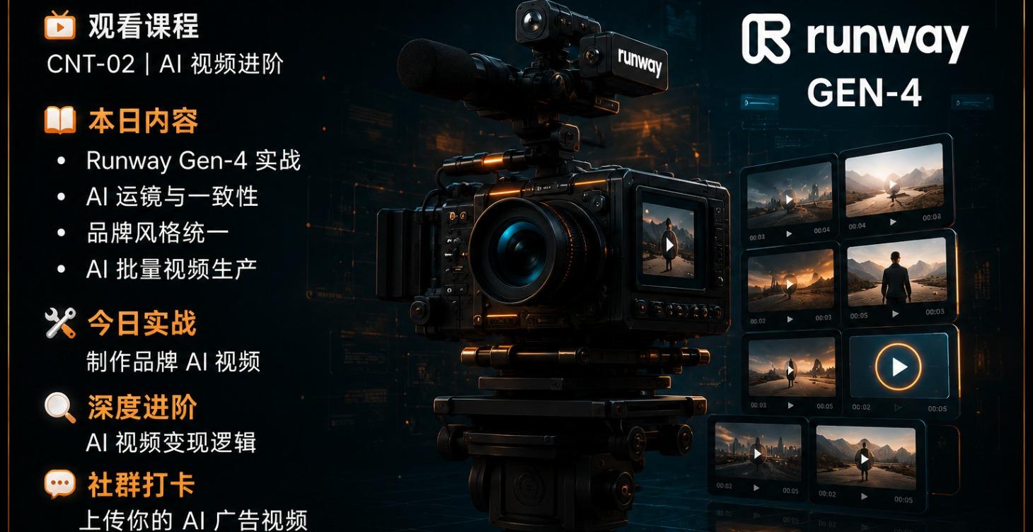 模块 3｜AI 视频进阶与批量生产