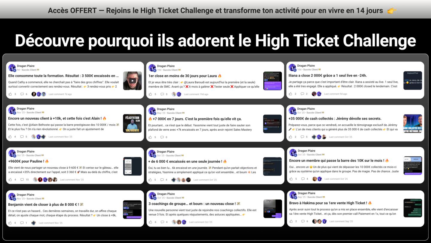 High Ticket Challenge V2