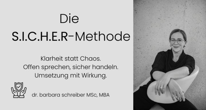 Die S.I.C.H.E.R.-Methode