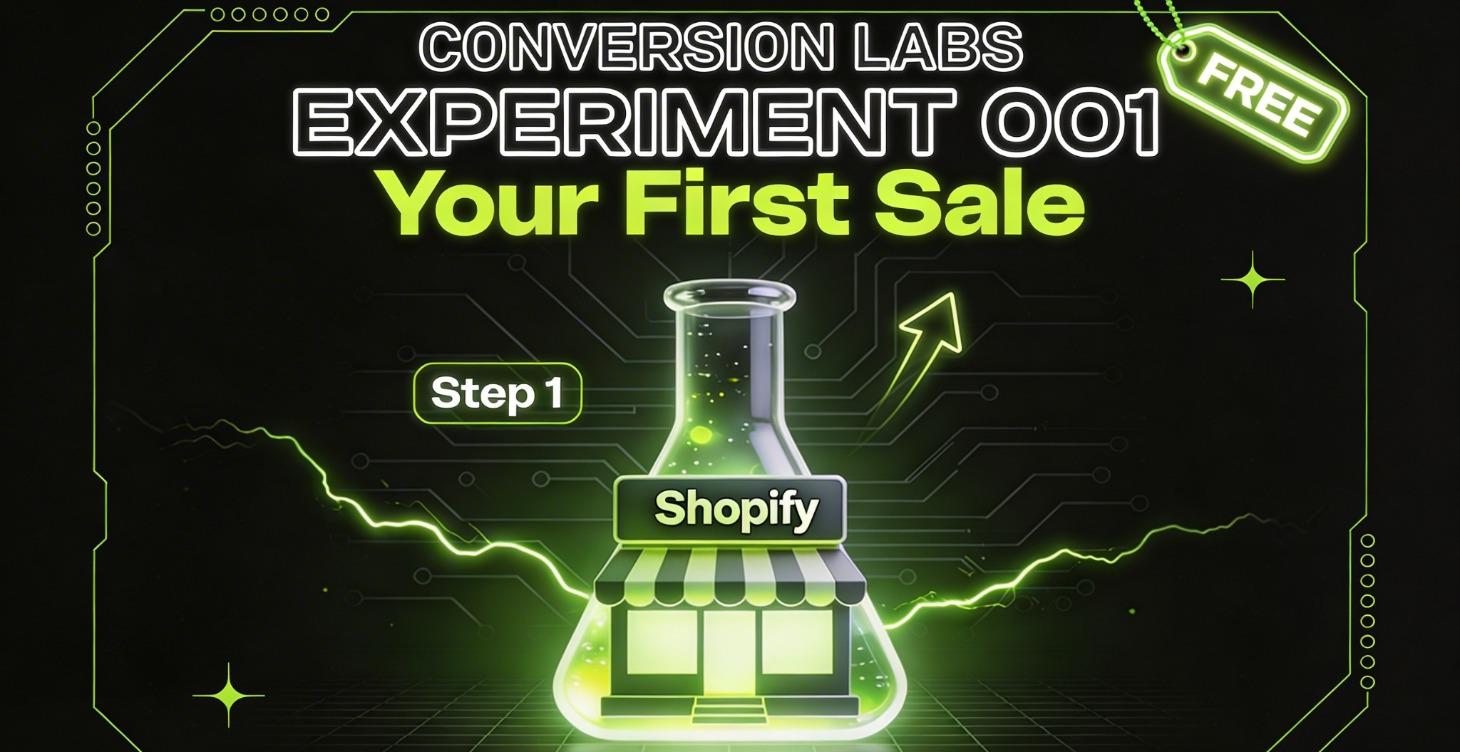 (FREE) Experiment 001: Your First Sale 🧪