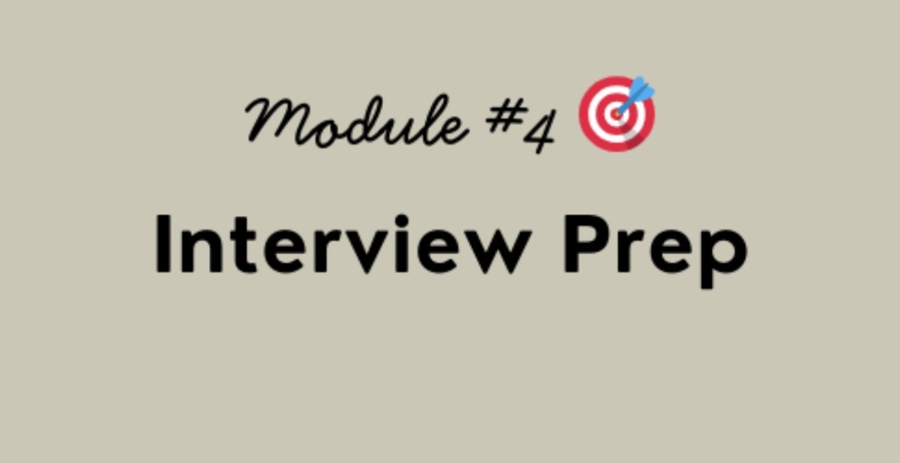 🎯 Interview Prep
