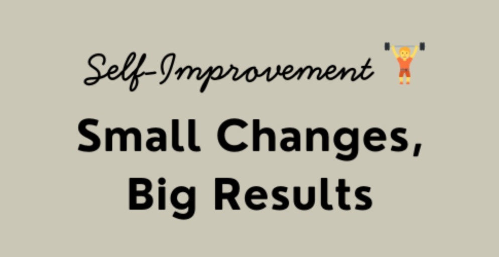 🏋 Self-Improvement