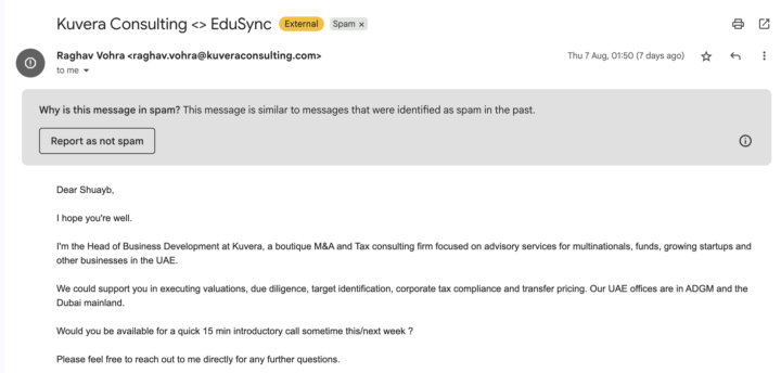 If you think cold email doesn't work...this is your competition 