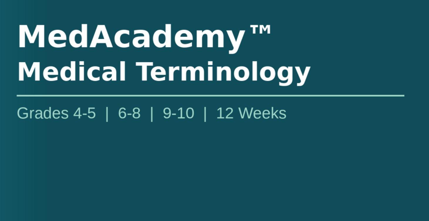 🩺 MedAcademy: Medical Foundations for Future MDs