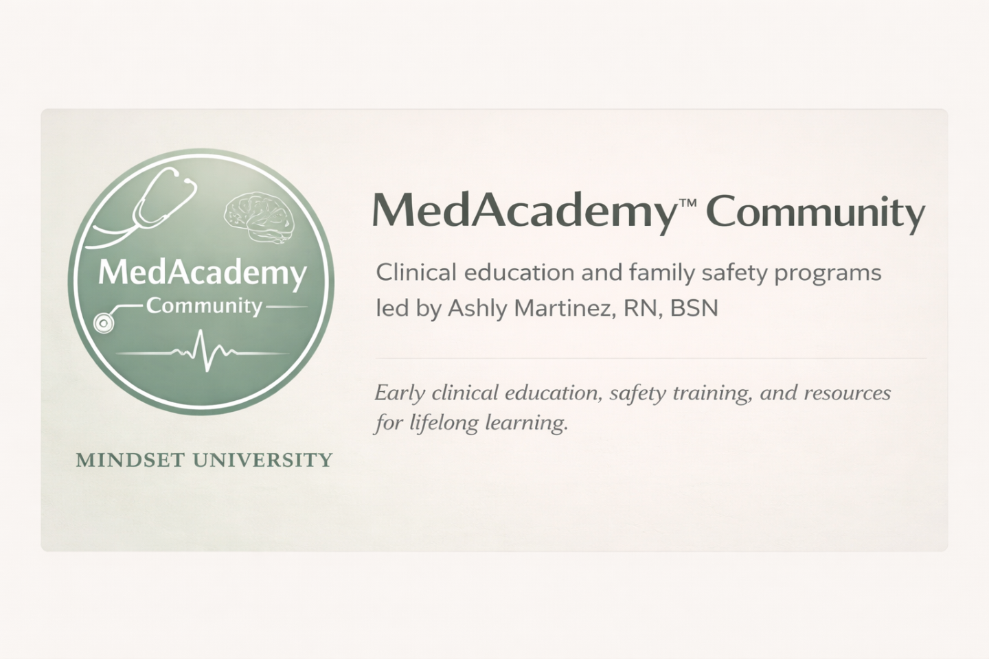 MedAcademy™ Learning Hub