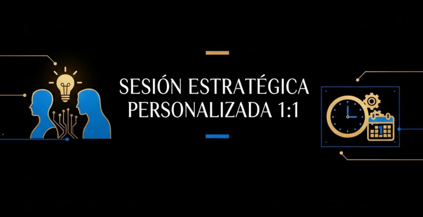 Pide tu Sesión Estratégica 1:1
