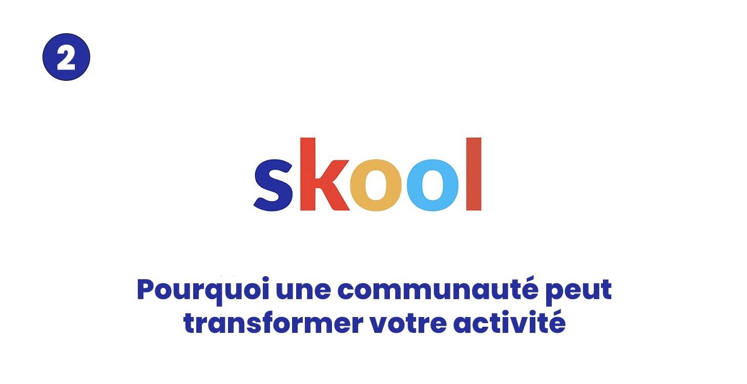 Pourquoi créer une communauté ?