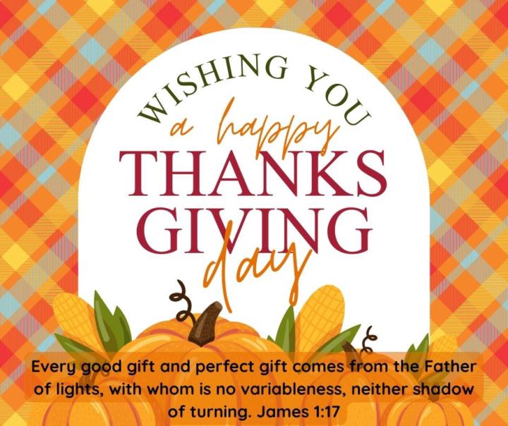 Every day is thanksgiving day!