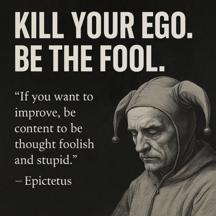 Kill Your Ego. Be the Fool.