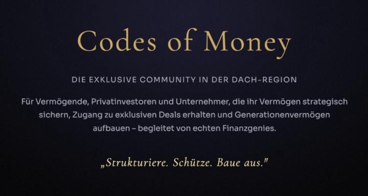 Codes of Money