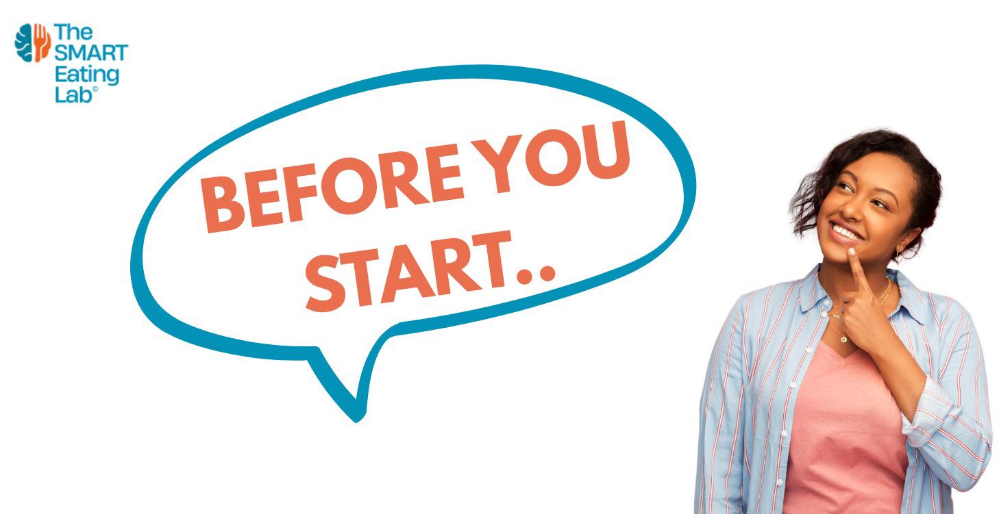BEFORE YOU START ...