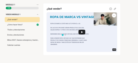 Reventa Vintage en Vinted gallery image