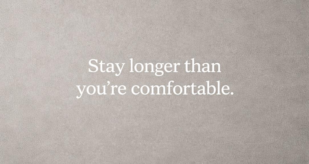 Stay With It