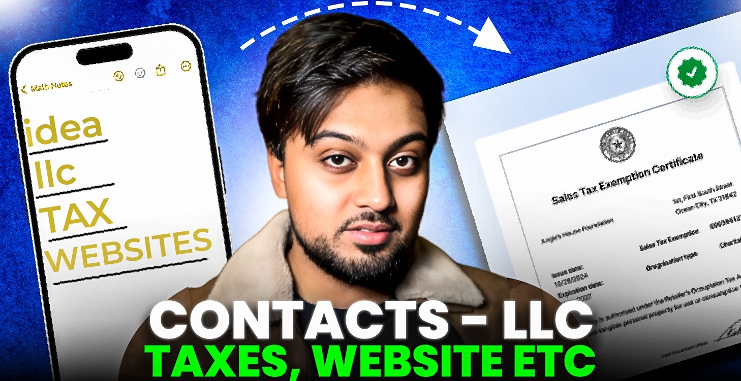 Contacts - LLC Formation, Taxes Etc