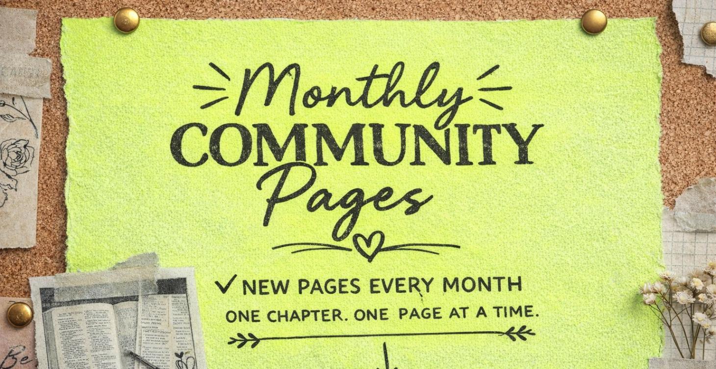 Free Monthly Community Pages