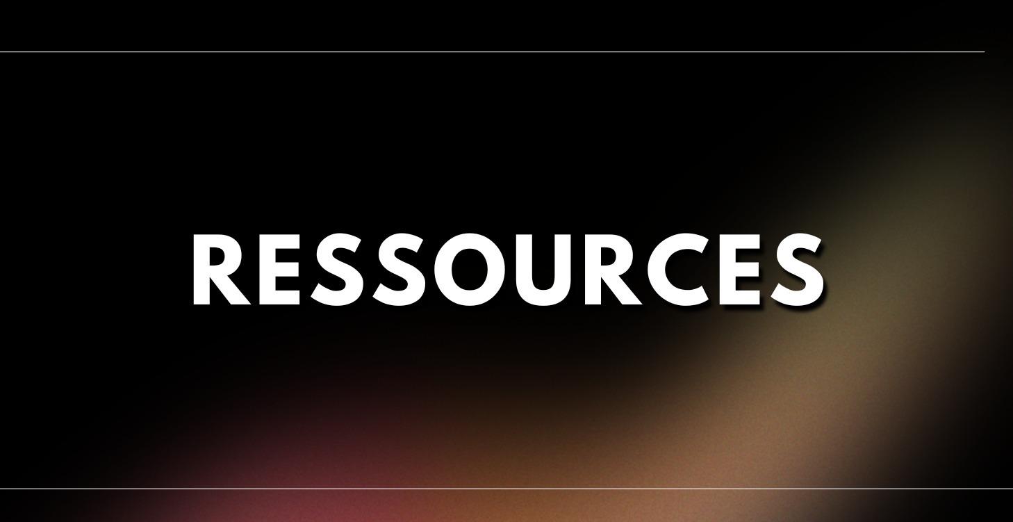 Ressources