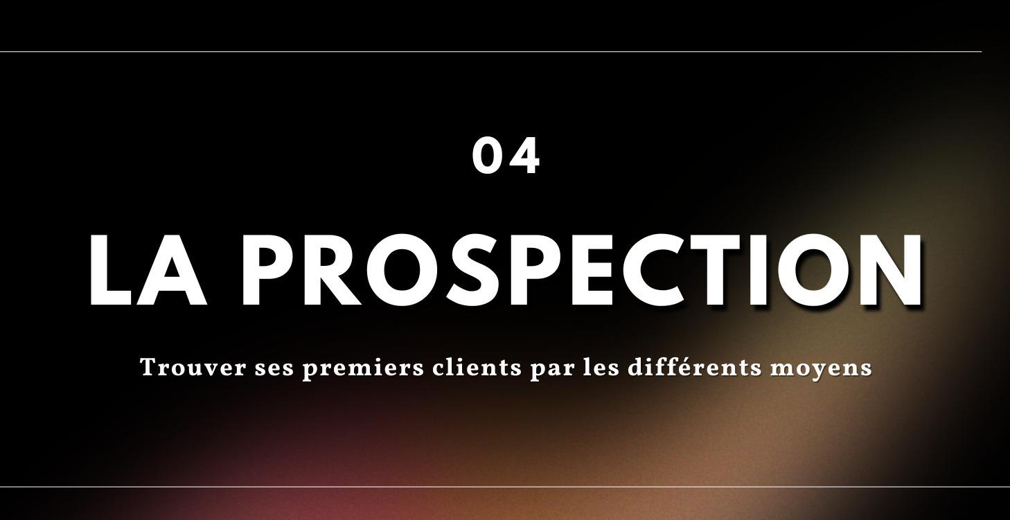 La prospection