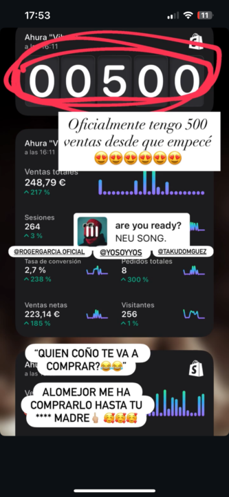 500 ventas🥳🥳🥳🥳