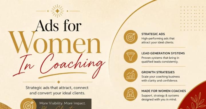 Ads For Women In Coaching 