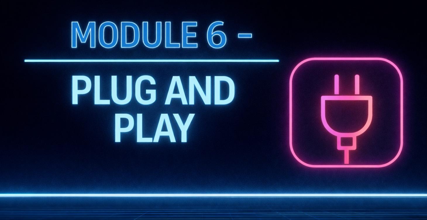 Module 6 - Plug And Play Videos