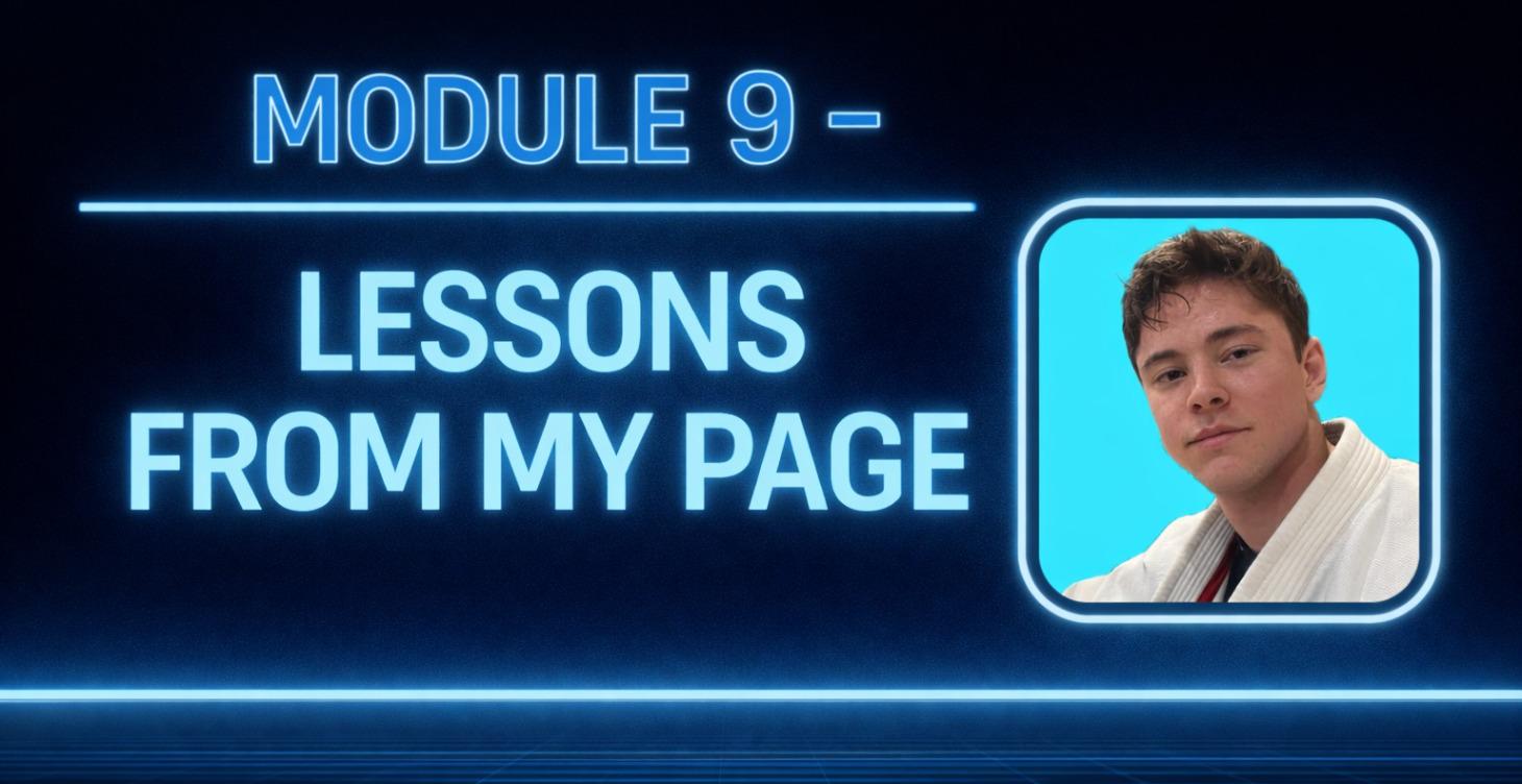 Module 9 - Lessons From My Page