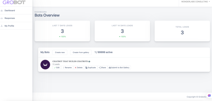 My journey with Grotbot.AI