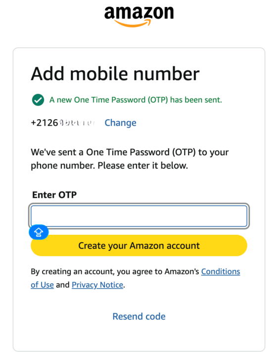 OTP AMAZON AFFILIATE