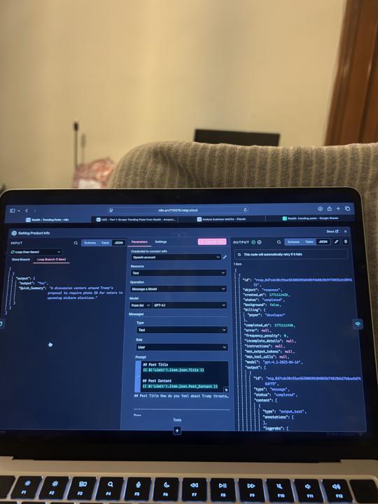 Reddit workflow problem 