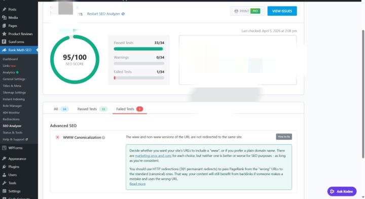 Advanced SEO  WWW Canonicalization