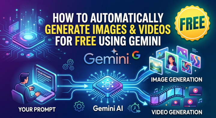 How to Automatically Generate Images & Videos for FREE