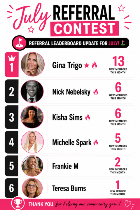 Referral Contest In Full Force / WECOME!